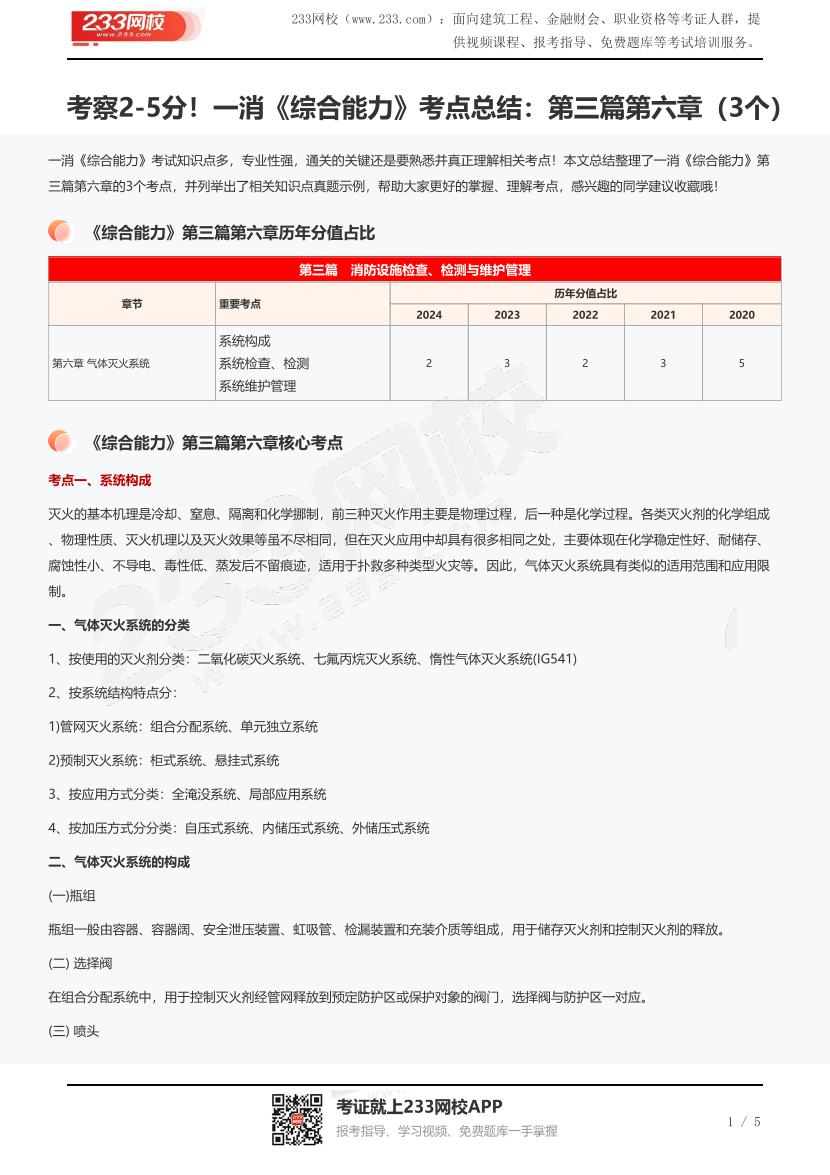 考察2-5分！一消《综合能力》考点总结：第三篇第六章（3个）.pdf-图片1