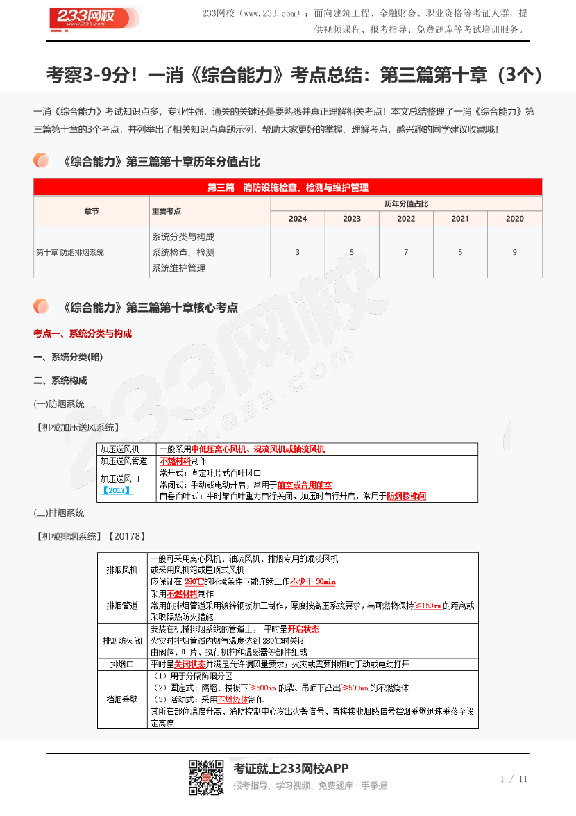 考察3-9分！一消《综合能力》考点总结：第三篇第十章（3个）.pdf-图片1
