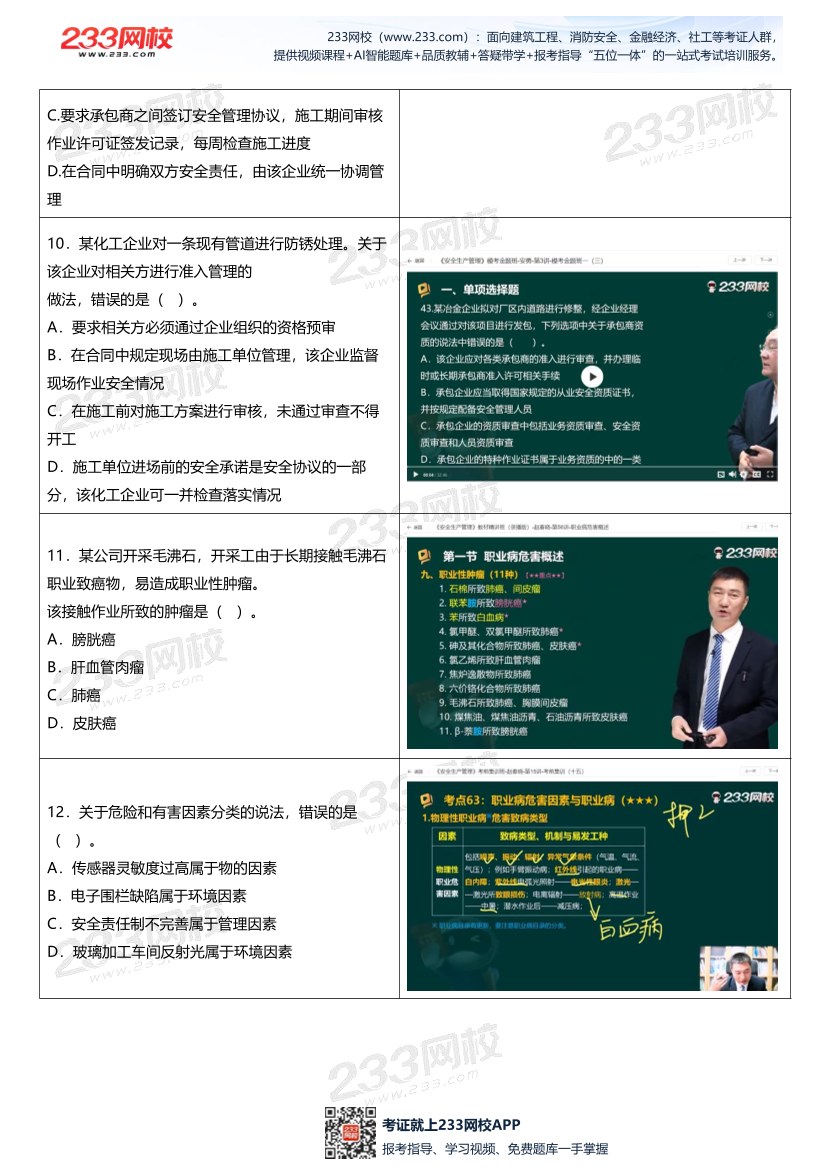 【233网校】2025年注安《安全生产管理》考情分析及押考点总结.pdf-图片6
