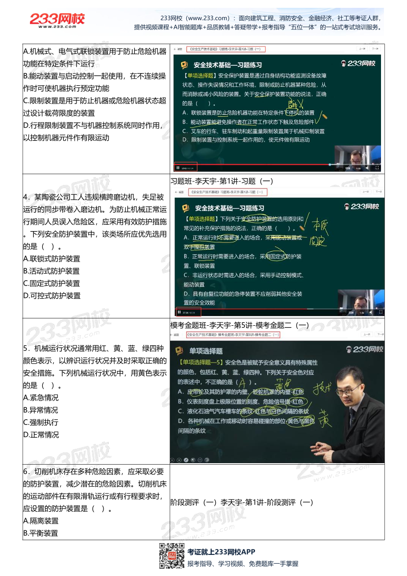 【233网校】2025年注安《安全生产技术基础》考情分析及押考点总结.pdf-图片5