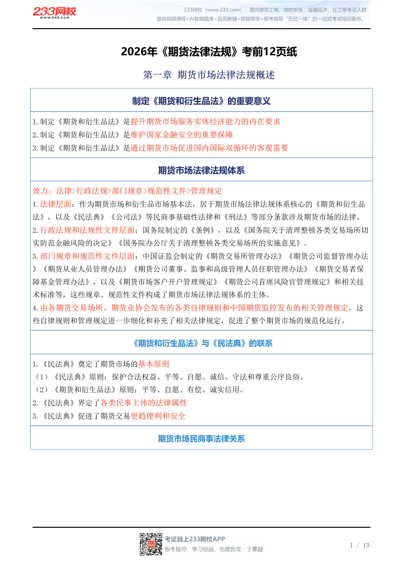2026年《期货法律法规》考前12页纸.pdf-图片1