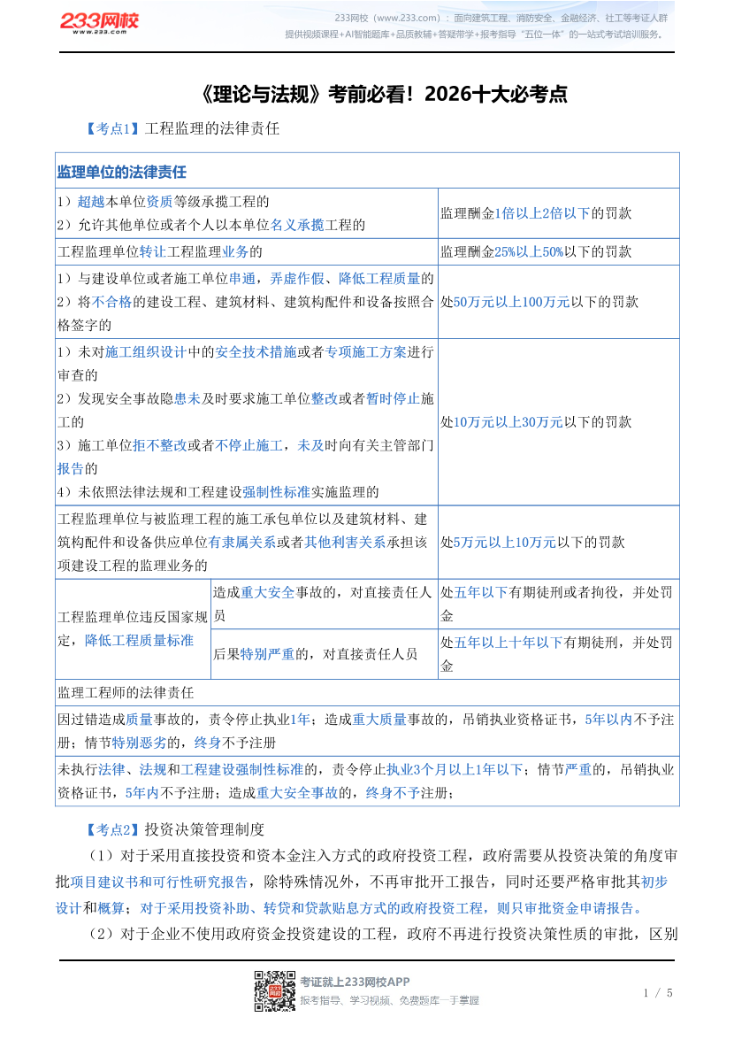 《理论与法规》考前必看！2026十大必考点.pdf-图片1