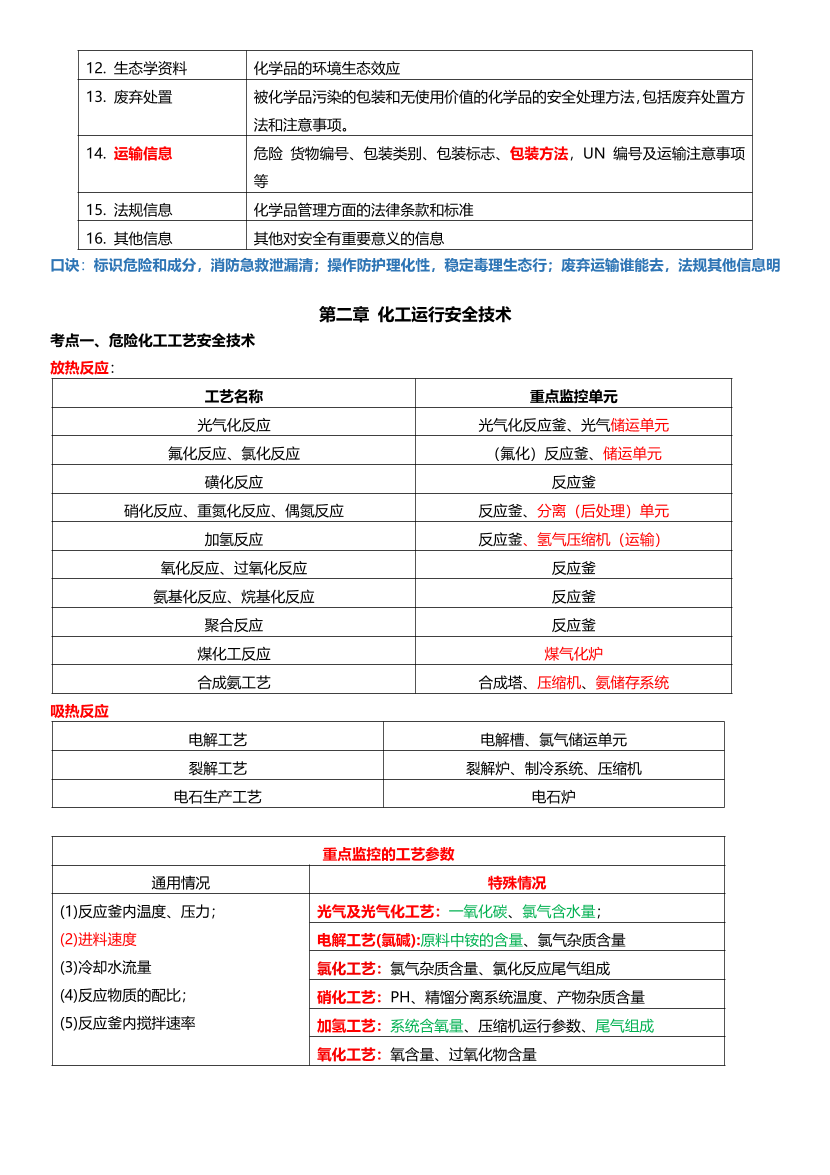 新教材！2026年注安《化工安全》四色笔记2.0.pdf-图片3