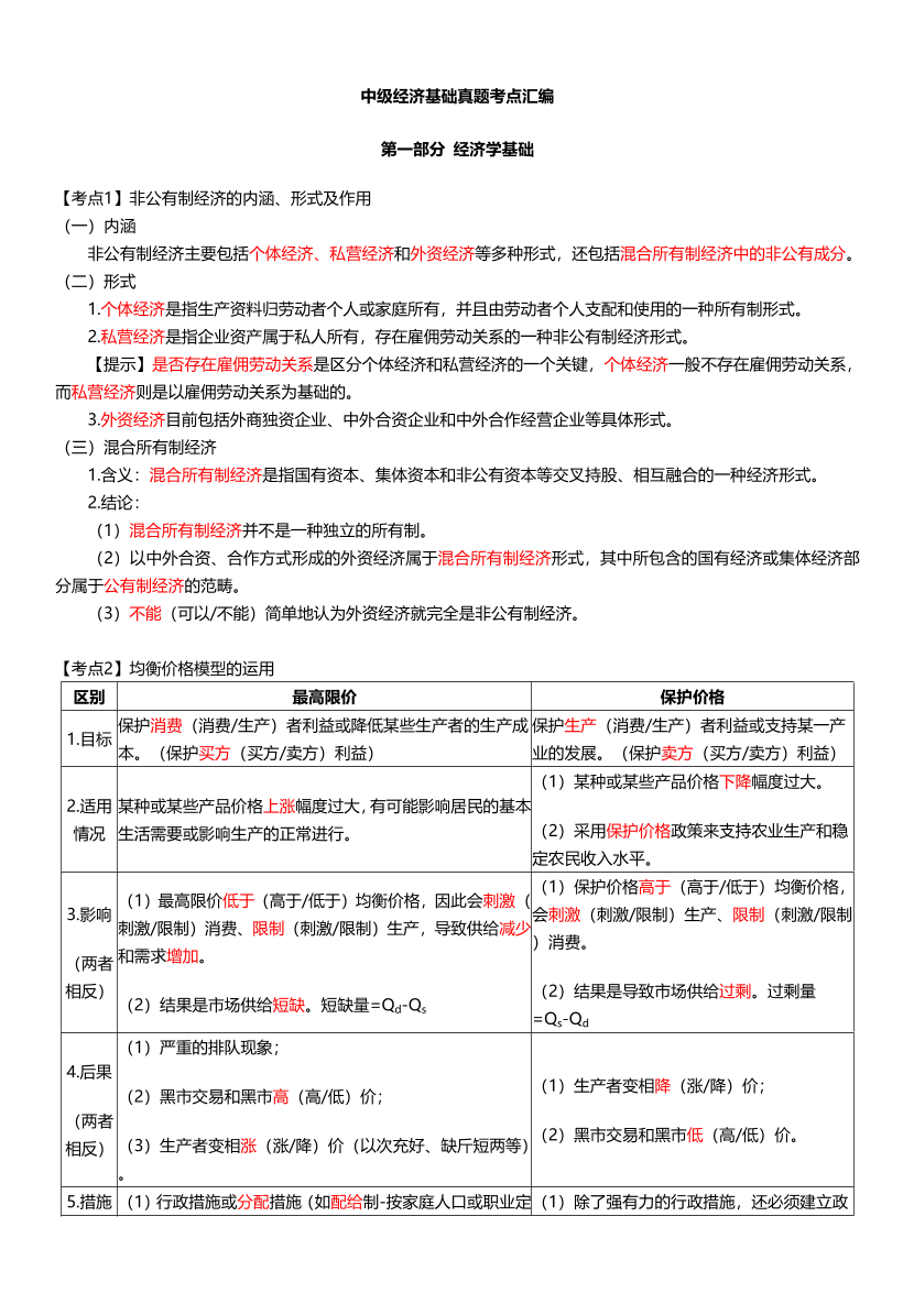 2026年《初级金融》历年高频真题考点.pdf-图片1