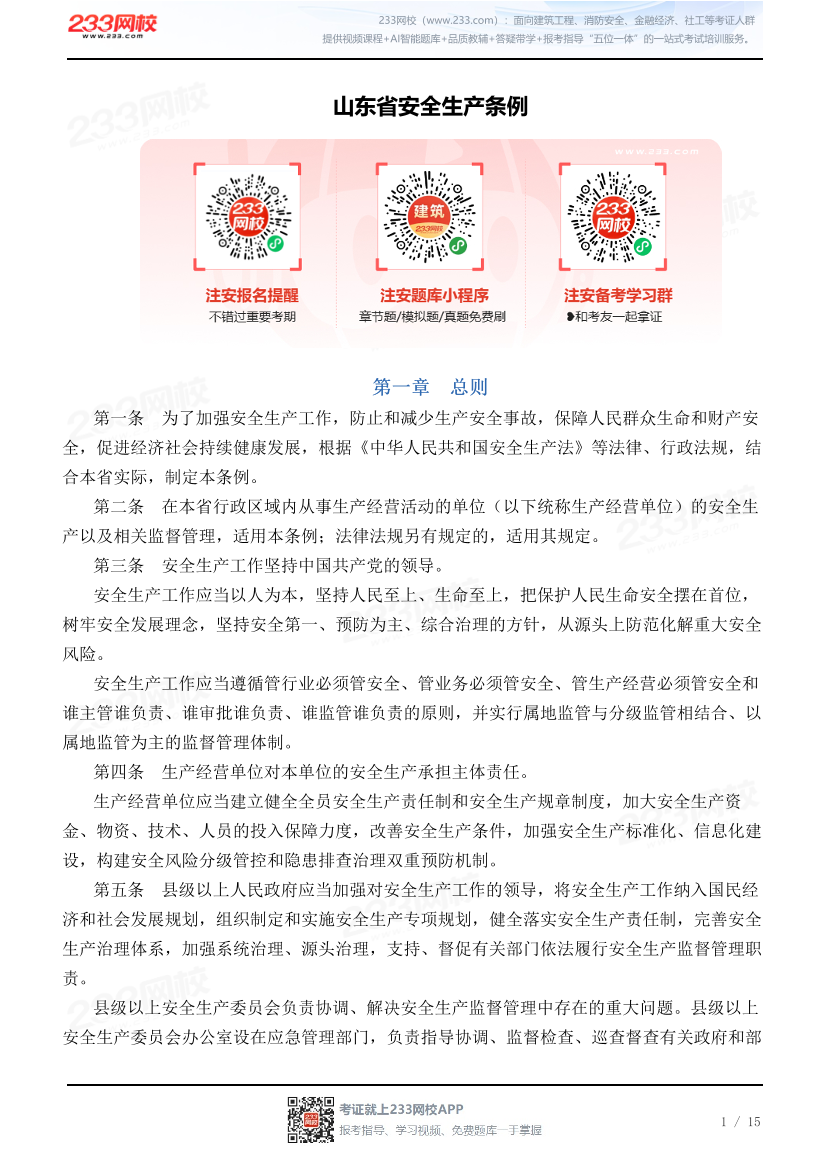 山东省安全生产条例.pdf-图片1